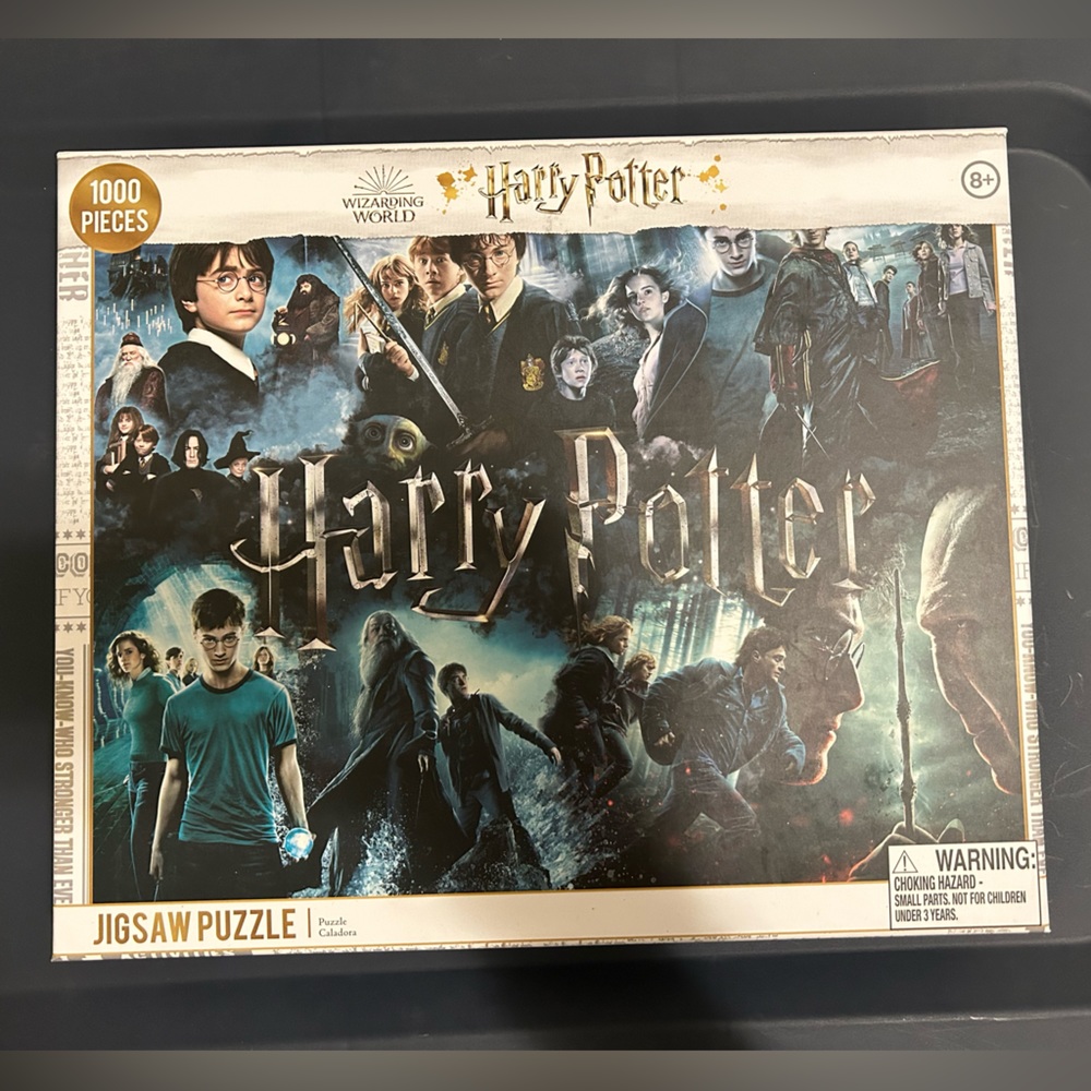 NWT Wizarding World Harry Potter 1,000 piece jigsaw puzzle